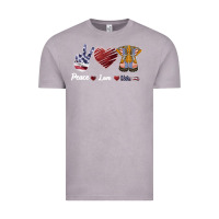 Vintage Zinc Peace Love Veteran Vintage Tee - Bettercallsaul