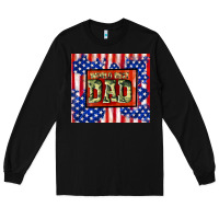 Black world best dad Long Sleeve Tee - TumblerDesignByShophia