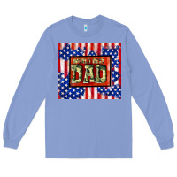 Colony Blue world best dad Long Sleeve Tee - TumblerDesignByShophia
