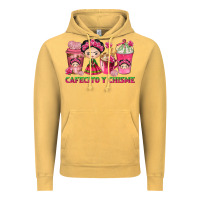 Vintage Mustard cafecito y chisme with coffee cups Vintage Hoodie - texasbilliewilder