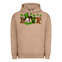 Pigment Burro st patricks love heifer Urban Hoodie - Artiststas