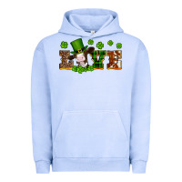 Pigment Grape Ice st patricks love heifer Urban Hoodie - Artiststas