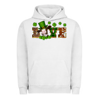 Pigment Lunar Rock st patricks love heifer Urban Hoodie - Artiststas