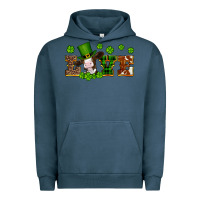 Pigment Midnight Navy st patricks love heifer Urban Hoodie - Artiststas