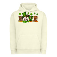 Pigment Pistachio st patricks love heifer Urban Hoodie - Artiststas