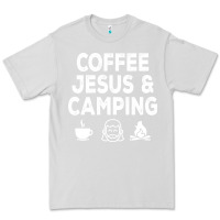 Dove Grey camp camping camper campfire campsite hiking gift Premium Tee - tuanDangUi