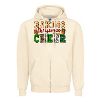 Sandshell baking christmas cheer Zipper Hoodie - FaDigitalArtStudio