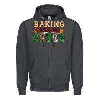 Smoke baking christmas cheer Zipper Hoodie - FaDigitalArtStudio