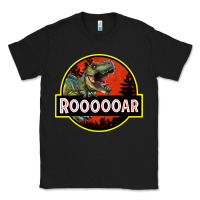Black t rex roaring Classic Tee - RanaPortraitStore