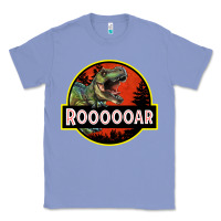 Colony Blue t rex roaring Classic Tee - RanaPortraitStore