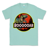 Seafoam t rex roaring Classic Tee - RanaPortraitStore