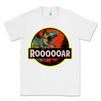White t rex roaring Classic Tee - RanaPortraitStore