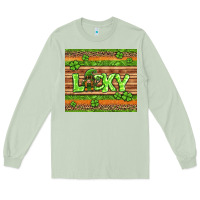 Matcha st Patricks lucky gnome Long Sleeve Tee - Jasminsmagicworld