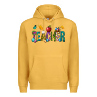 Mustard Easter Teacher Premium Hoodie - BundleAndBundleShop