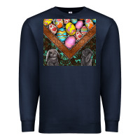 Navy easter Premium Sweatshirt - CowhideDigitalArt