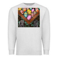 Oatmeal Heather easter Premium Sweatshirt - CowhideDigitalArt