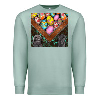 Seafoam easter Premium Sweatshirt - CowhideDigitalArt