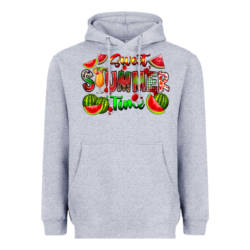 Summer Time Heavyweight Hoodie by CowhideDigitalArt | Teevron