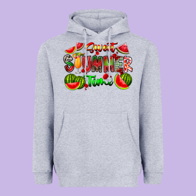 Summer Time Heavyweight Hoodie Designed By Cowhidedigitalart