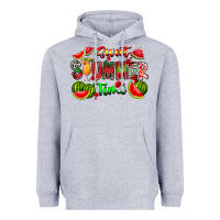 Heather Grey summer time Heavyweight Hoodie - CowhideDigitalArt