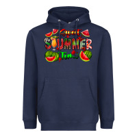 Navy summer time Heavyweight Hoodie - CowhideDigitalArt
