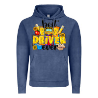 Vintage Denim best bus driver ever Vintage Hoodie - NancyCooperArtShop