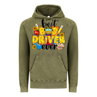 Vintage Olive best bus driver ever Vintage Hoodie - NancyCooperArtShop