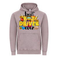 Vintage Zinc best bus driver ever Vintage Hoodie - NancyCooperArtShop