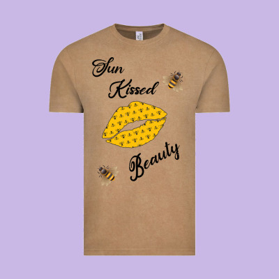 Sun Kissed Beauty Vintage Tee Designed By Bettercallsaul