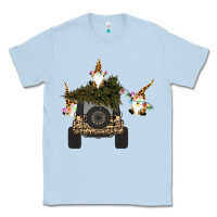 Dusty Blue Gnomes Truck Car  Christmas Classic Tee - Bettercallsaul