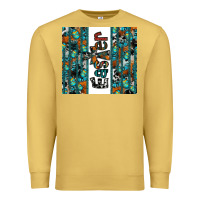 Antique Gold easter Premium Sweatshirt - CowhideDigitalArt