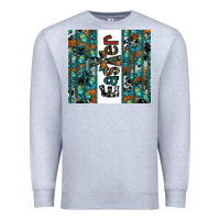 Heather Grey easter Premium Sweatshirt - CowhideDigitalArt