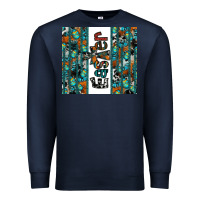 Navy easter Premium Sweatshirt - CowhideDigitalArt