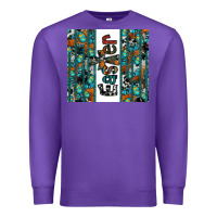 Purple easter Premium Sweatshirt - CowhideDigitalArt