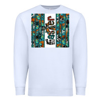White easter Premium Sweatshirt - CowhideDigitalArt