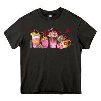 Asphalt boss lady coffee cups Heavy Core Tee - NancyCooperArtShop