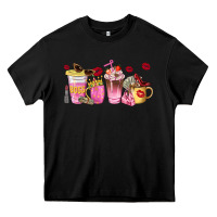 Black boss lady coffee cups Heavy Core Tee - NancyCooperArtShop