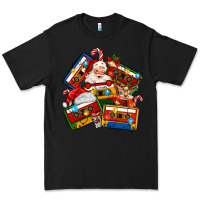 Black christmas cassette tapes Premium Tee - MaliasSmallBusiness