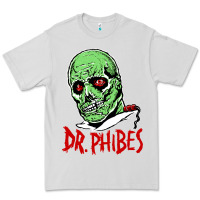 Dove Grey dr. phibes Premium Tee - tuanDangUi