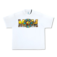 White mom Urban Heavy Tee - JahusDesignShop
