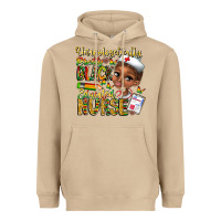 Mushroom unapologetically pretty black educated nurse Heavyweight Hoodie - CowhideDigitalArt