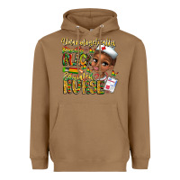 Toasted Coconut unapologetically pretty black educated nurse Heavyweight Hoodie - CowhideDigitalArt