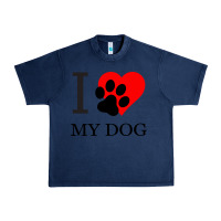 Navy I My Dog Urban Heavy Tee - Bettercallsaul
