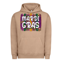 Pigment Burro mardi gras fleur de lis brush stroke Urban Hoodie - Artiststas