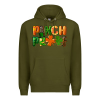 Army Green pinch proof Premium Hoodie - FaDigitalArtStudio