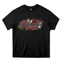 Black blessed Heavy Core Tee - NancyCooperArtShop