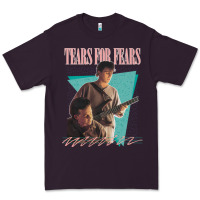 Plum vintage style 80s tears for fears design Premium Tee - tuanDangUi