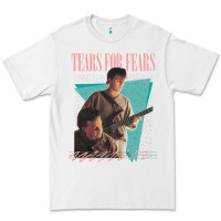 White vintage style 80s tears for fears design Premium Tee - tuanDangUi