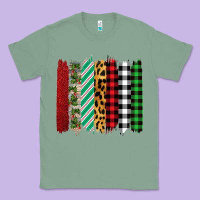 Christmas Brushstrokes Classic Tee Designed By Bettercallsaul