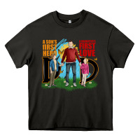 Asphalt a sons first hero a daughters first love Heavy Core Tee - JahusDesignShop